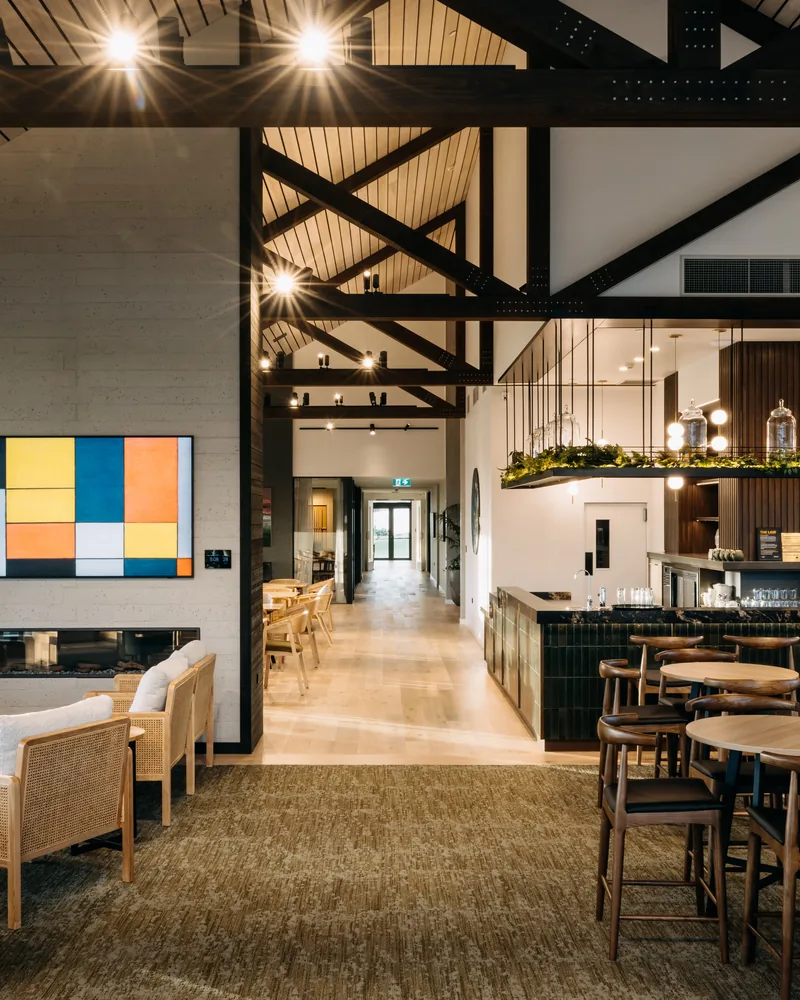 Arvida Clubhouse — custom cabinetry by North Interiors