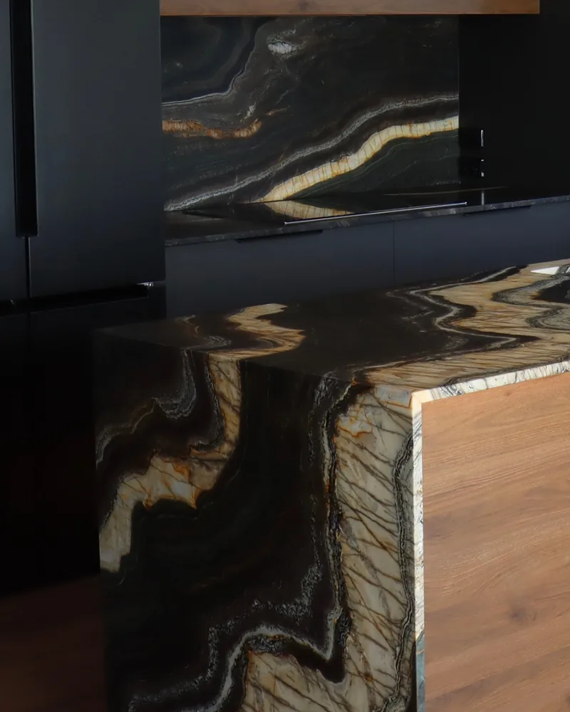 Dark Star — custom cabinetry by North Interiors