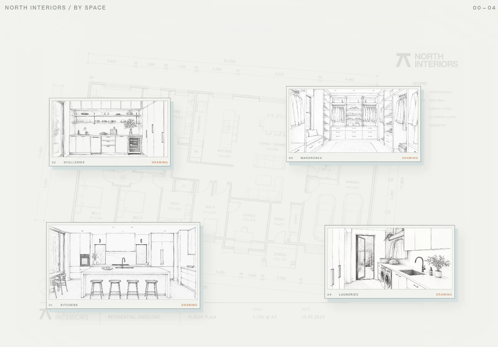 Preview of the North Interiors animated By Space experience