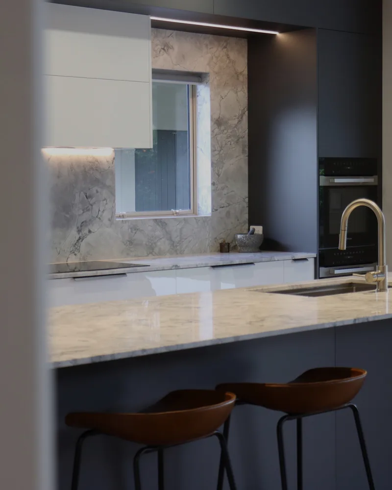 Riverside Delight — custom cabinetry by North Interiors